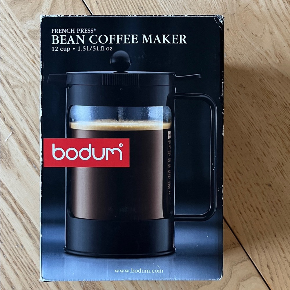 Bodum Black Bean Coffee Maker